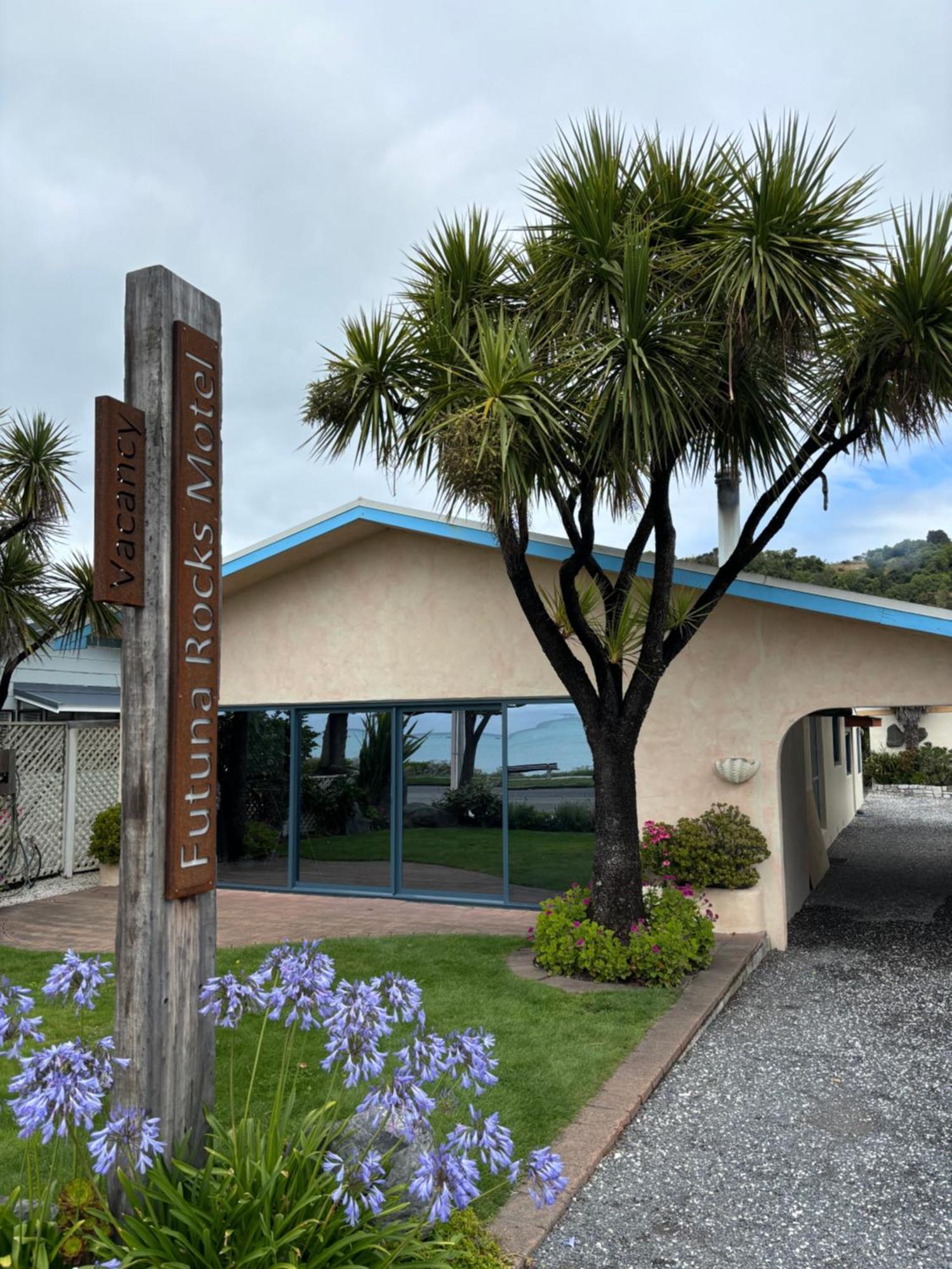 Futuna Rocks Motel Kaikoura Dış mekan fotoğraf
