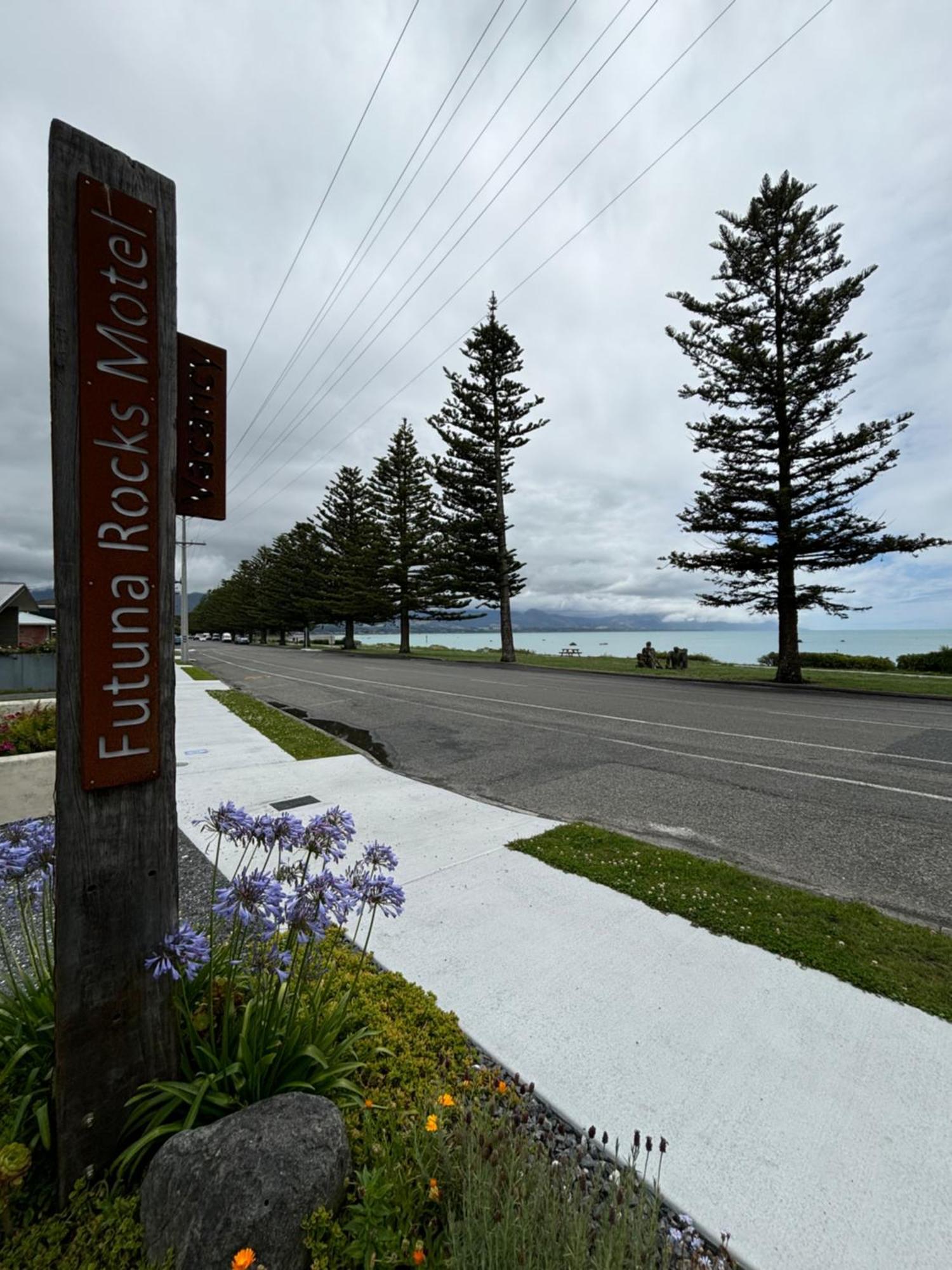 Futuna Rocks Motel Kaikoura Dış mekan fotoğraf